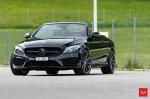 Mercedes-Benz C-Class Cabriolet on Vossen Wheels (VFS10) 2017 года